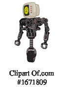 Robot Clipart #1671809 by Leo Blanchette
