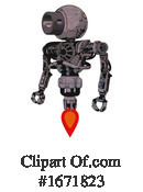 Robot Clipart #1671823 by Leo Blanchette