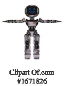 Robot Clipart #1671826 by Leo Blanchette