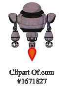 Robot Clipart #1671827 by Leo Blanchette