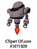 Robot Clipart #1671829 by Leo Blanchette