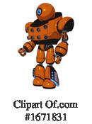 Robot Clipart #1671831 by Leo Blanchette