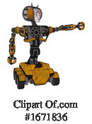 Robot Clipart #1671836 by Leo Blanchette