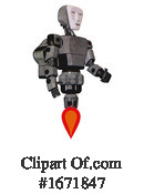 Robot Clipart #1671847 by Leo Blanchette