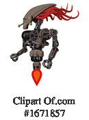 Robot Clipart #1671857 by Leo Blanchette