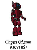 Robot Clipart #1671867 by Leo Blanchette