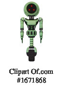 Robot Clipart #1671868 by Leo Blanchette