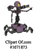 Robot Clipart #1671873 by Leo Blanchette