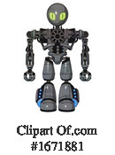 Robot Clipart #1671881 by Leo Blanchette