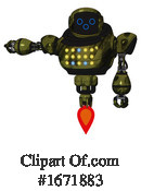 Robot Clipart #1671883 by Leo Blanchette
