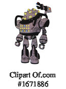Robot Clipart #1671886 by Leo Blanchette