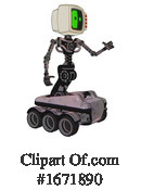 Robot Clipart #1671890 by Leo Blanchette
