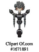 Robot Clipart #1671891 by Leo Blanchette
