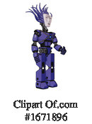 Robot Clipart #1671896 by Leo Blanchette