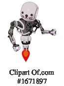 Robot Clipart #1671897 by Leo Blanchette