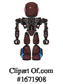 Robot Clipart #1671908 by Leo Blanchette