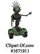 Robot Clipart #1671911 by Leo Blanchette