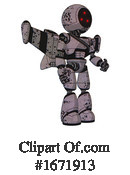 Robot Clipart #1671913 by Leo Blanchette