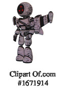 Robot Clipart #1671914 by Leo Blanchette