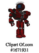 Robot Clipart #1671931 by Leo Blanchette
