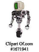 Robot Clipart #1671941 by Leo Blanchette