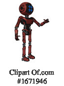 Robot Clipart #1671946 by Leo Blanchette