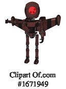 Robot Clipart #1671949 by Leo Blanchette