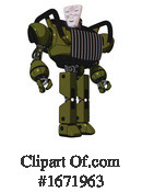 Robot Clipart #1671963 by Leo Blanchette