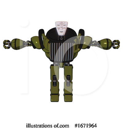 Royalty-Free (RF) Robot Clipart Illustration by Leo Blanchette - Stock Sample #1671964
