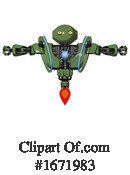 Robot Clipart #1671983 by Leo Blanchette