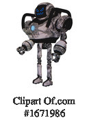 Robot Clipart #1671986 by Leo Blanchette