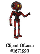 Robot Clipart #1671990 by Leo Blanchette