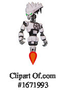 Robot Clipart #1671993 by Leo Blanchette