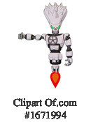 Robot Clipart #1671994 by Leo Blanchette