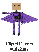 Robot Clipart #1672007 by Leo Blanchette