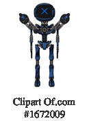 Robot Clipart #1672009 by Leo Blanchette