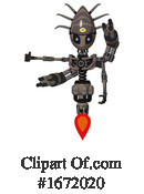 Robot Clipart #1672020 by Leo Blanchette