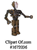 Robot Clipart #1672036 by Leo Blanchette