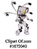 Robot Clipart #1672040 by Leo Blanchette