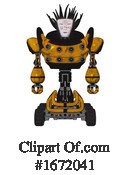 Robot Clipart #1672041 by Leo Blanchette
