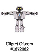 Robot Clipart #1672062 by Leo Blanchette