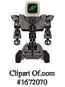 Robot Clipart #1672070 by Leo Blanchette