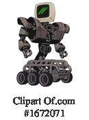 Robot Clipart #1672071 by Leo Blanchette