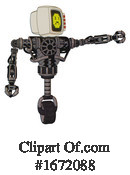 Robot Clipart #1672088 by Leo Blanchette