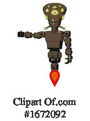 Robot Clipart #1672092 by Leo Blanchette