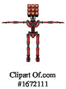 Robot Clipart #1672111 by Leo Blanchette
