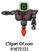 Robot Clipart #1672131 by Leo Blanchette