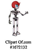 Robot Clipart #1672132 by Leo Blanchette