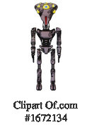 Robot Clipart #1672134 by Leo Blanchette