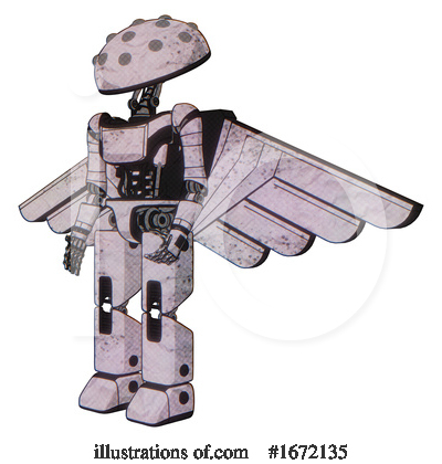 Royalty-Free (RF) Robot Clipart Illustration by Leo Blanchette - Stock Sample #1672135